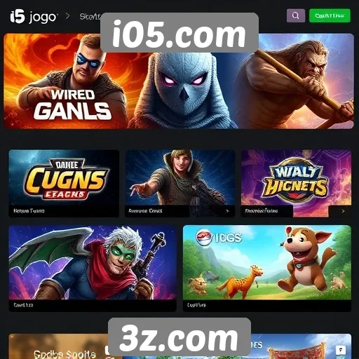 Jogos populares disponíveis na plataforma i05.com